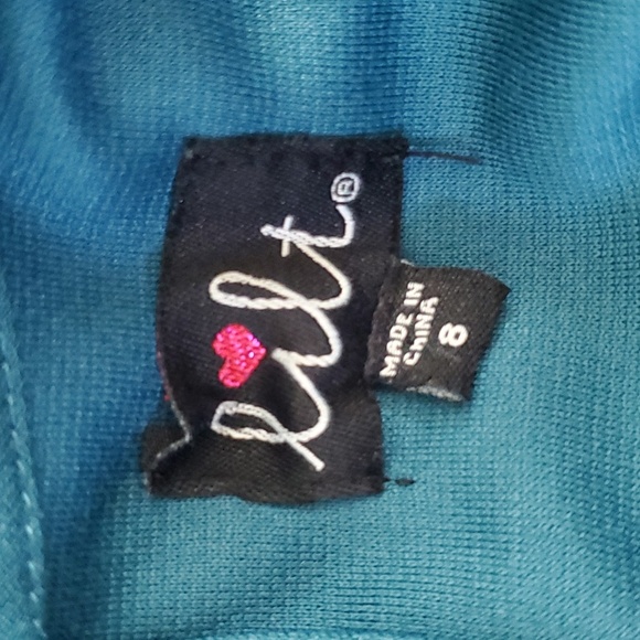 LILT size 8 girls teal dress - Picture 5 of 10